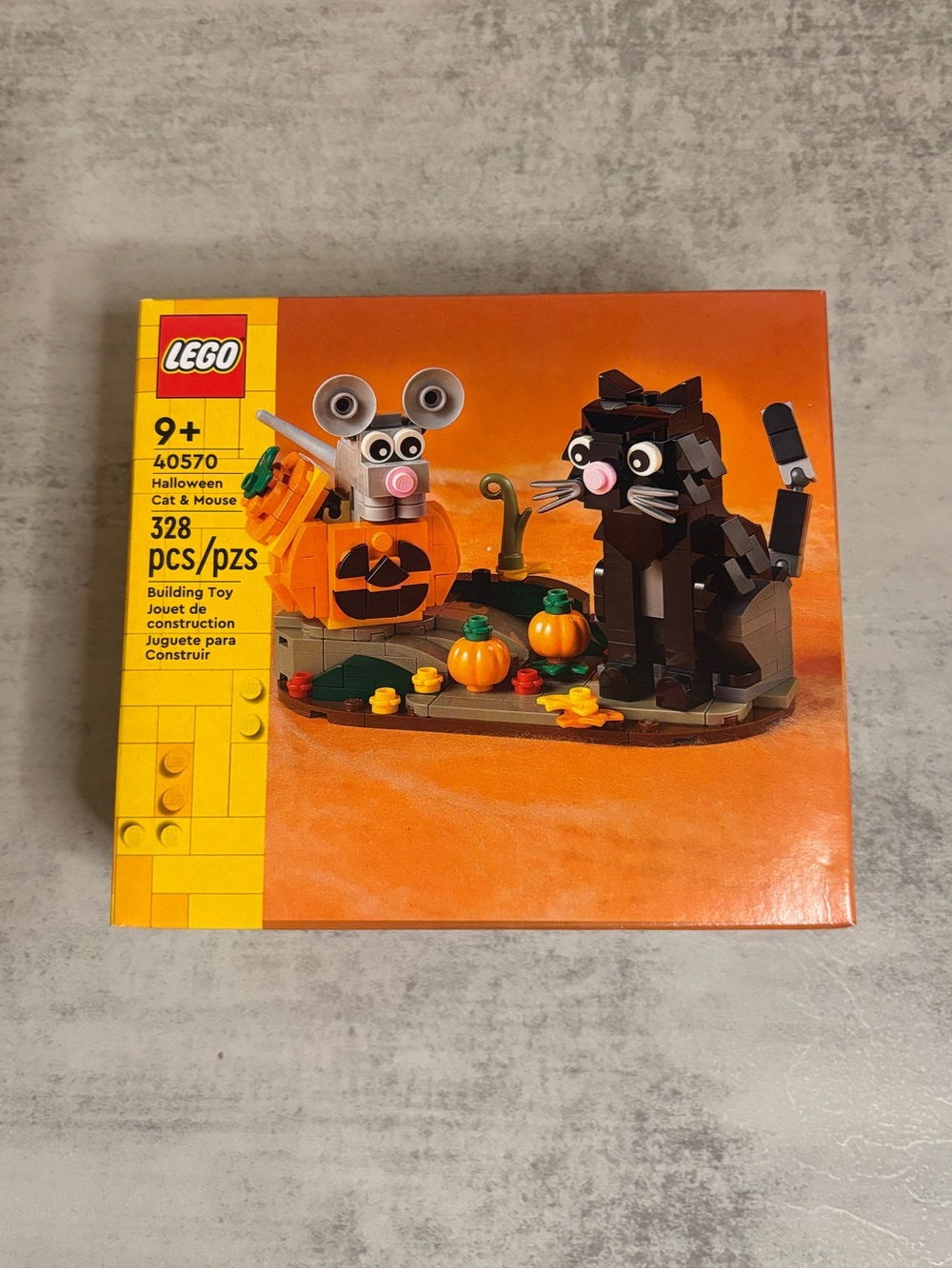 Lego Halloween Cat & Mouse Set (#40570)